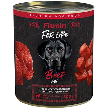 

Fitmin For Life Hovězí konzerva pro psy 800 g