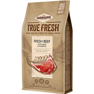 

Carnilove True Fresh Granule pro dospělé psy s čerstvým hovězím 1,4 kg