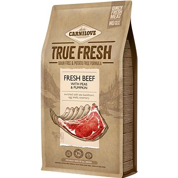 

Carnilove True Fresh Granule pro dospělé psy s čerstvým hovězím 4 kg