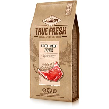 

Carnilove True Fresh Granule pro dospělé psy s čerstvým hovězím 11,4 kg