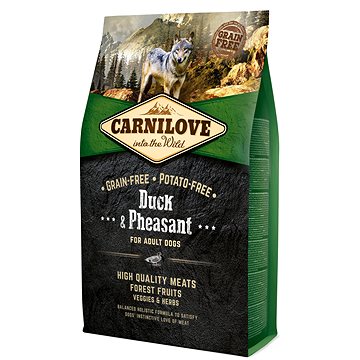 

Carnilove Granule s kachnou a bažantem pro dospělé psy 4 kg