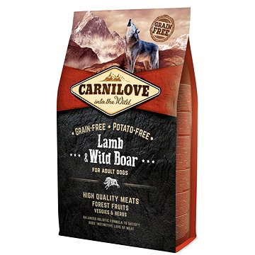 

Carnilove Granule s jehněčím a divočákem pro dospělé psy 4 kg