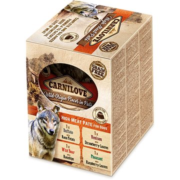 

Carnilove Dog Pouch Paté Multipack 4 x 300 g