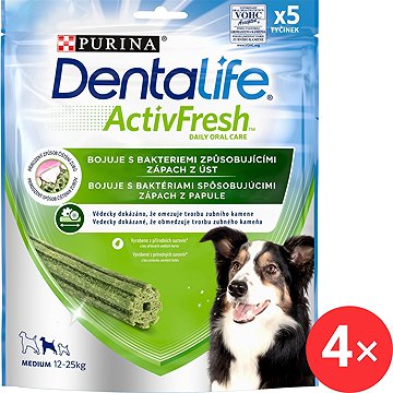 

Dentalife ActivFresh Medium 4 × 115 g