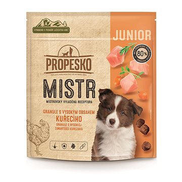 

Propesko Mistr Junior granule s vysokým obsahem kuřecího 500 g