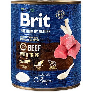 

Brit Premium by Nature Beef with Tripes 800 g