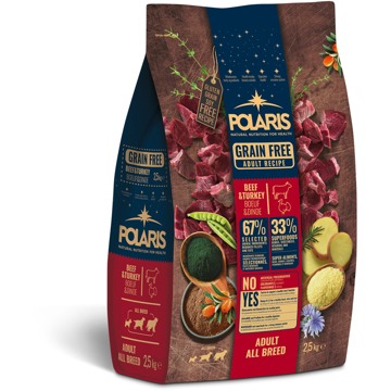 

Polaris bezobilné granule s čerstvým masem Adult s hovězím a krůtím 2,5 kg