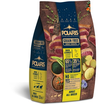 

Polaris bezobilné granule s čerstvým masem Adult s kachním a krůtím 2,5 kg