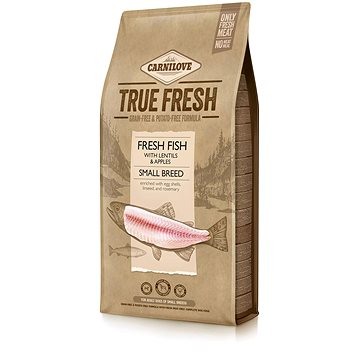 

Carnilove True Fresh Granule pro malá plemena s čerstvou rybou 11,4 kg