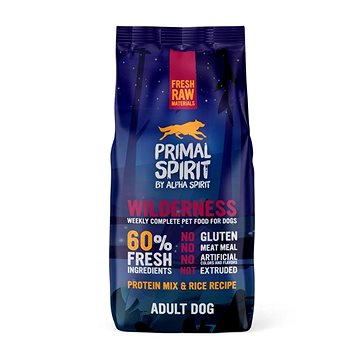 

Primal Spirit Dog Wilderness 60% 12 kg