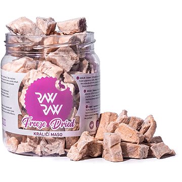 

Raw Raw mrazem sušené Králičí maso 70 g