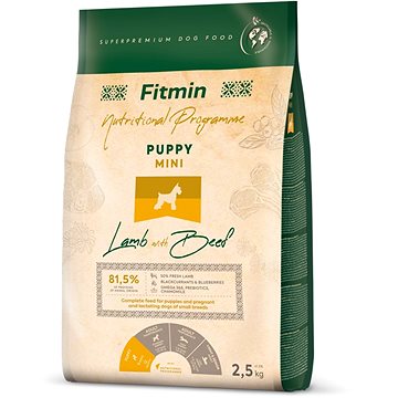 

Fitmin Mini Puppy Lamb & Beef 2,5 kg