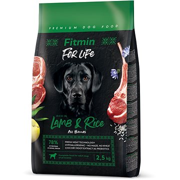 

Fitmin For Life Dog Lamb & Rice 2,5 kg