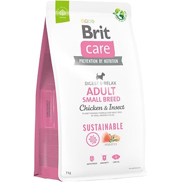 

Brit Care Dog Sustainable s kuřecím a hmyzem Adult Small Breed 7 kg