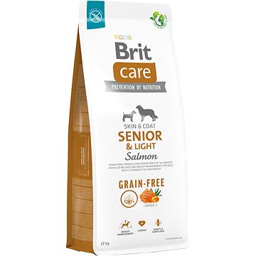 

Brit Care Dog Grain-free s lososem Senior & Light 12 kg