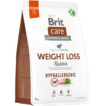 

Brit Care Dog Hypoallergenic s králičím Weight Loss 3 kg