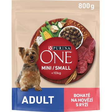 

Purina ONE Adult Dog hovězí 800 g