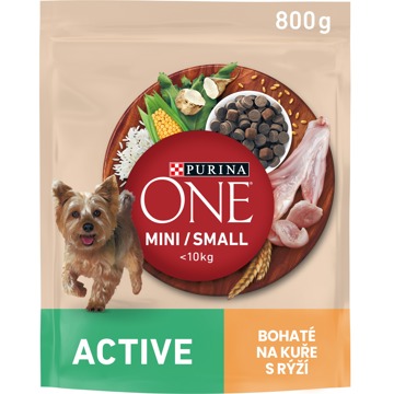 

Purina ONE Active Dog kuře 800 g