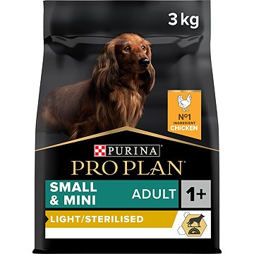 

Pro Plan Small Mini Adult granule pro malé kastrované psy s kuřetem 3 kg