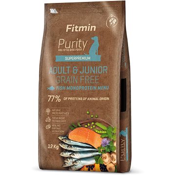 

Fitmin Purity Dog grain free Adult & Junior Fish Menu 12 kg