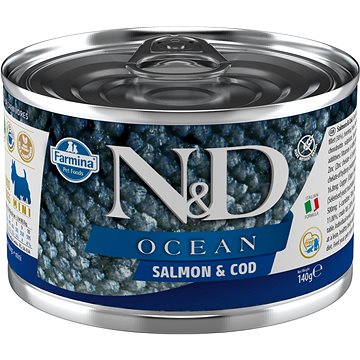 

N&D Ocean Dog Adult Salmon & Codfish Mini 140 g