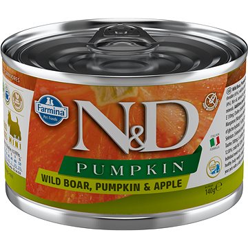 

N&D Pumpkin Dog Adult Boar & Apple Mini 140 g