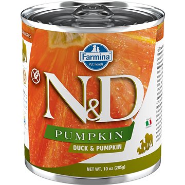 

N&D Pumpkin Dog Adult Duck & Pumpkin 285 g