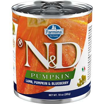 

N&D Pumpkin Dog Adult Lamb & Blueberry 285 g