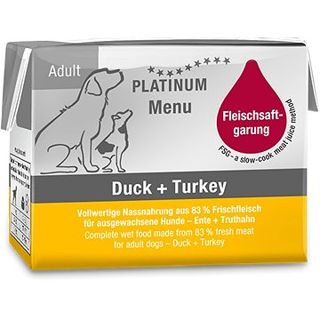 

Platinum Menu Duck + Turkey 90 g