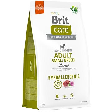 

Brit Care Dog Hypoallergenic s jehněčím Adult Small Breed 7 kg