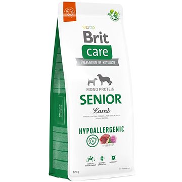 

Brit Care Dog Hypoallergenic s jehněčím Senior 12 kg