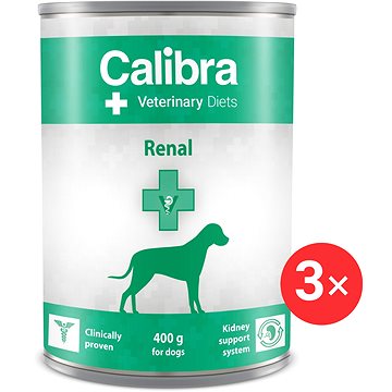 

Calibra VD Dog konz. Renal 3 × 400 g