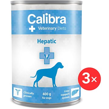 

Calibra VD Dog konz. Hepatic 3 × 400 g