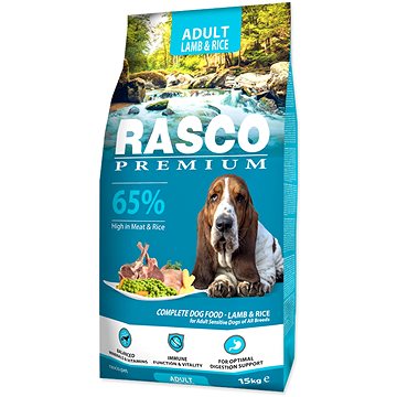 

Rasco Granule Premium Adult jehně s rýží 15 kg