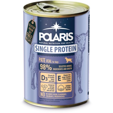 

Polaris Single Protein Paté konzerva pro psy telecí 400 g
