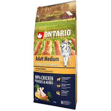 

Ontario Adult Medium Chicken & Potatoes 12 kg