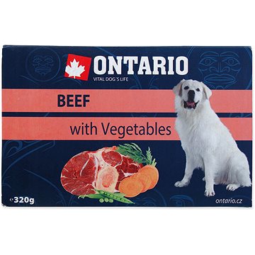 

Ontario Vanička hovězí se zeleninou 320 g