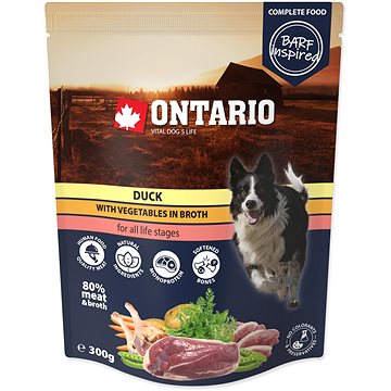 

Ontario Kapsička kachní se zeleninou ve vývaru 300 g