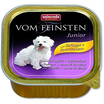 

Animonda paštika pro psy Junior drůbeží, krůtí srdce 150 g
