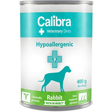 

Calibra VD Dog konz. Hypoallergenic Rabbit & Insect 400 g