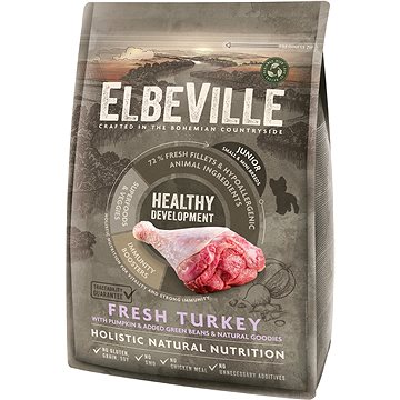 

Elbeville Puppy and Junior Mini Healthy Development Fresh Turkey 4 kg