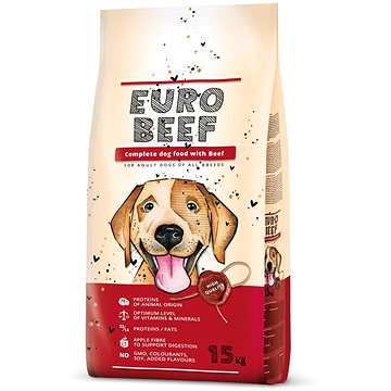 

Eurobeef Dog granule pro psy s hovězím 15 kg