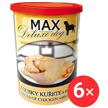 

Sokol Falco MAX deluxe kousky kuřete s mrkví 6 × 400 g