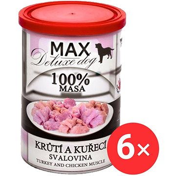 

Sokol Falco MAX deluxe krůtí a kuřecí svalovina 6 × 400 g
