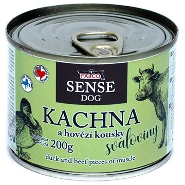 

Sokol Falco Sense Dog kachna a hovězí 200 g