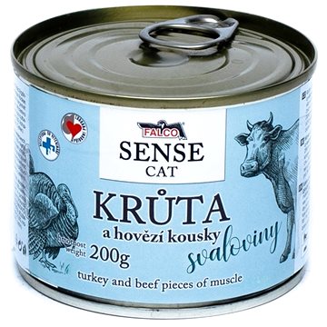

Sokol Falco Sense Dog krůta a hovězí 200 g