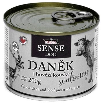 

Sokol Falco Sense Dog daněk a hovězí 200 g