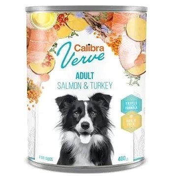 

Calibra Dog Verve konz. GF Adult Salmon & Turkey 400 g
