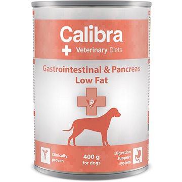 

Calibra VD Dog konz. Gastrointestinal & Pancreas Low Fat 400 g