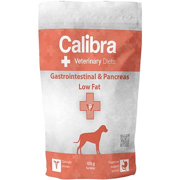 

Calibra VD Dog Gastrointestinal & Pancreas Low Fat 100 g